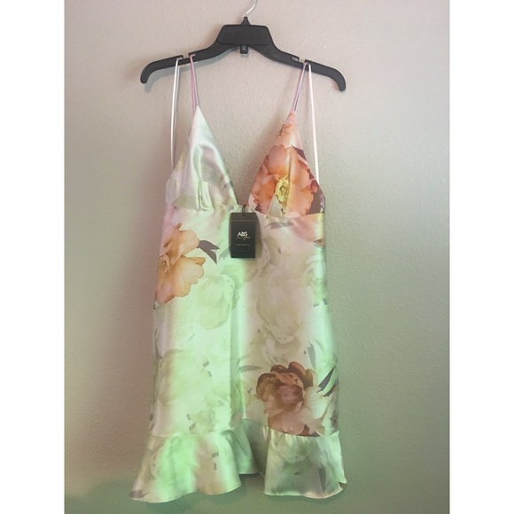 ABS by Allen Schwartz floral printed dress - Picture 1 of 3